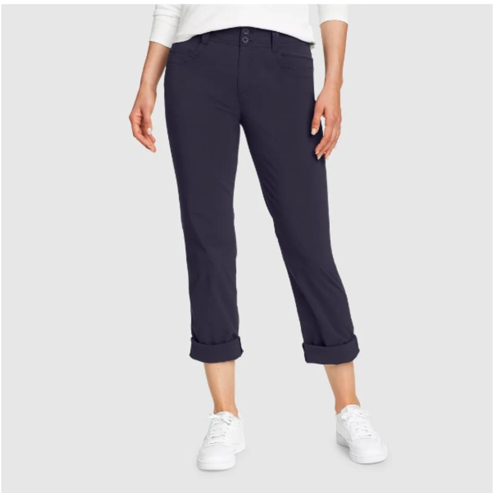 Eddie Bauer Sightscape Horizon Convertible Roll-Up Pants - Navy Blue - Picture 2 of 4